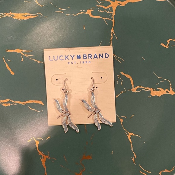 Brand New Lucky Brand Earring Dragonfly
